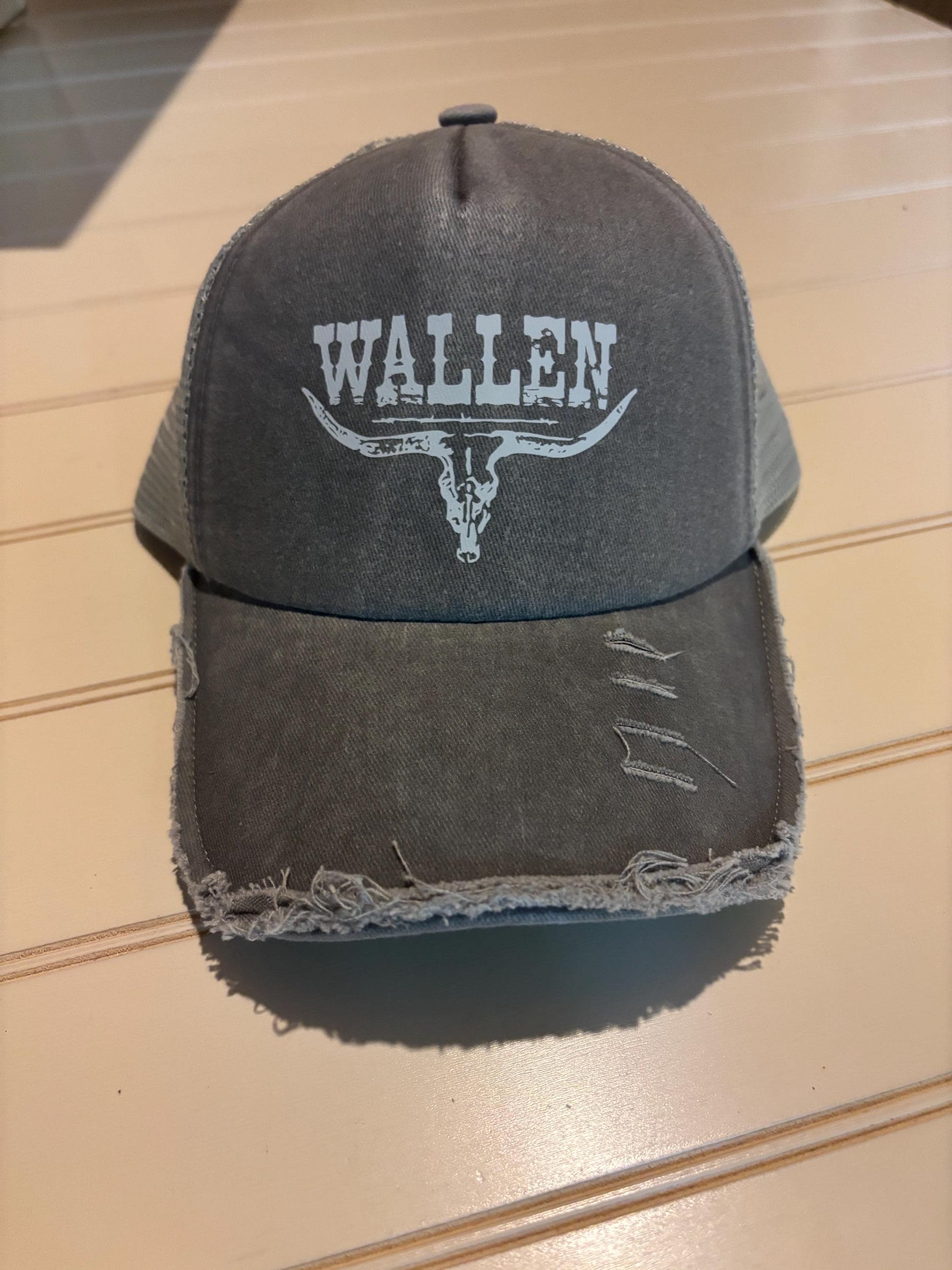 Morgan Wallen Vintage/Trucker Hat design