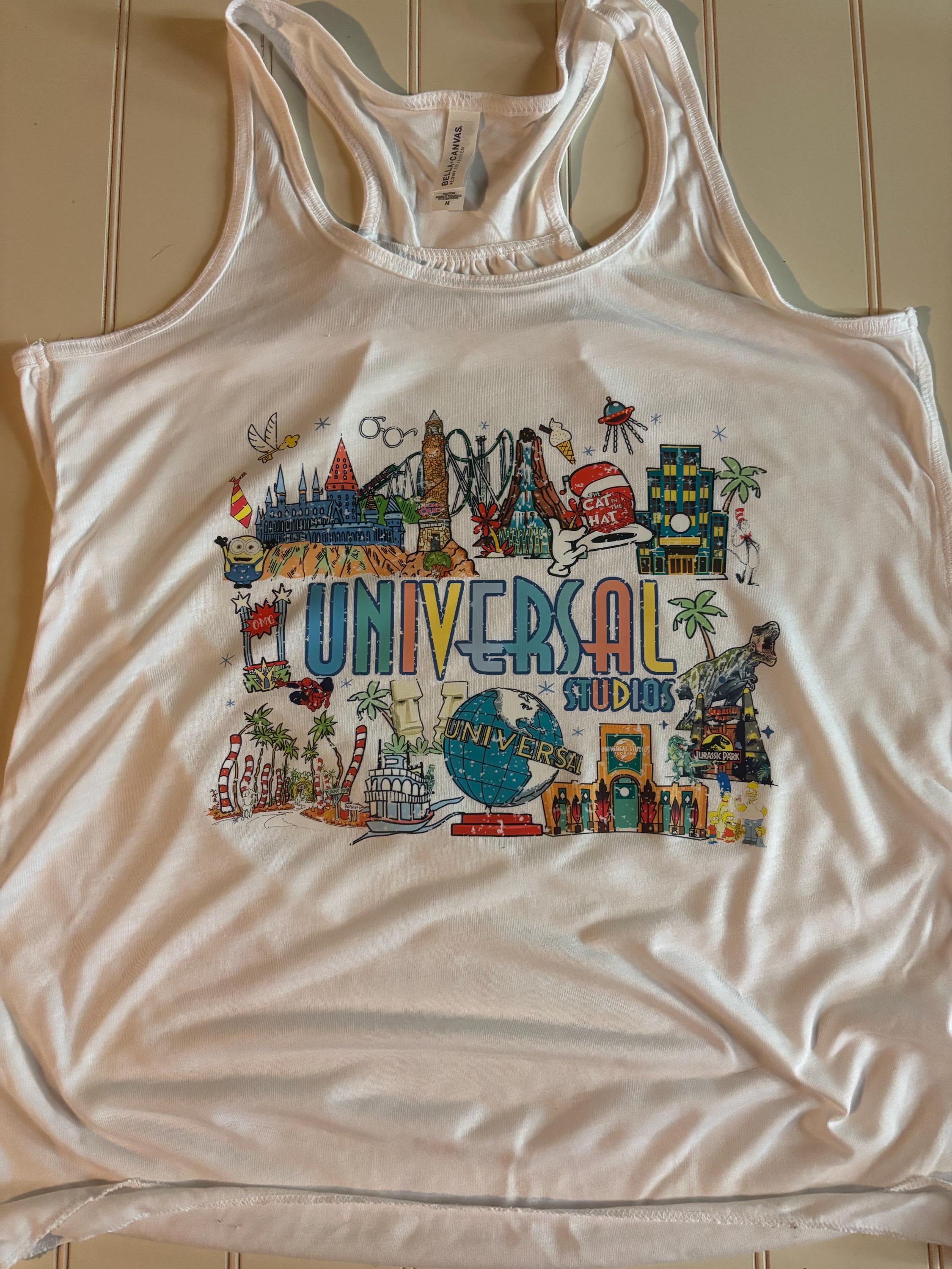 Universal Studios flowy tank top