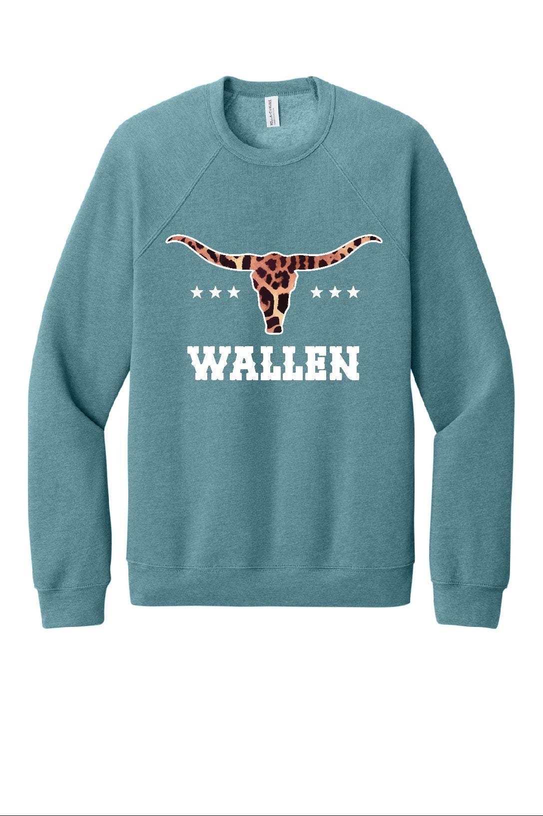 Wallen crewneck sweatshirt Leopard print