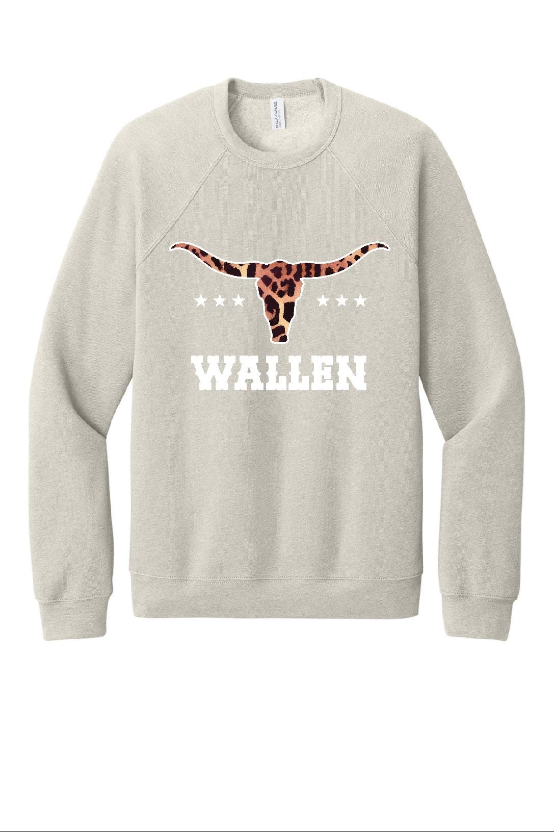 Wallen crewneck sweatshirt Leopard print
