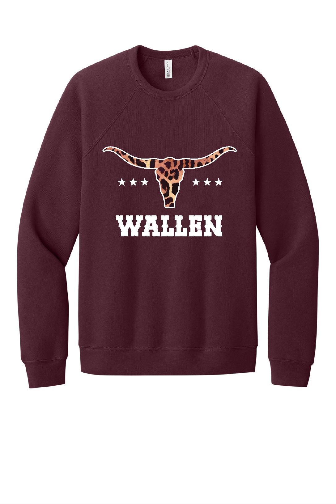 Wallen crewneck sweatshirt Leopard print